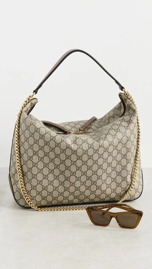 商品[二手商品] Shopbop Archive|Gucci Linea 2-Way Hobo Bag, GG Supreme Canvas,价格¥10385,第2张图片详细描述