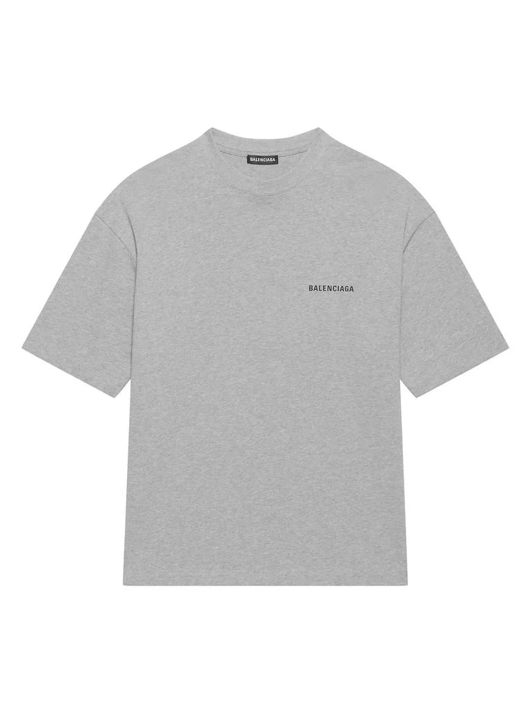 商品Balenciaga|Logo Medium Fit T-Shirt,价格¥5174,第1张图片