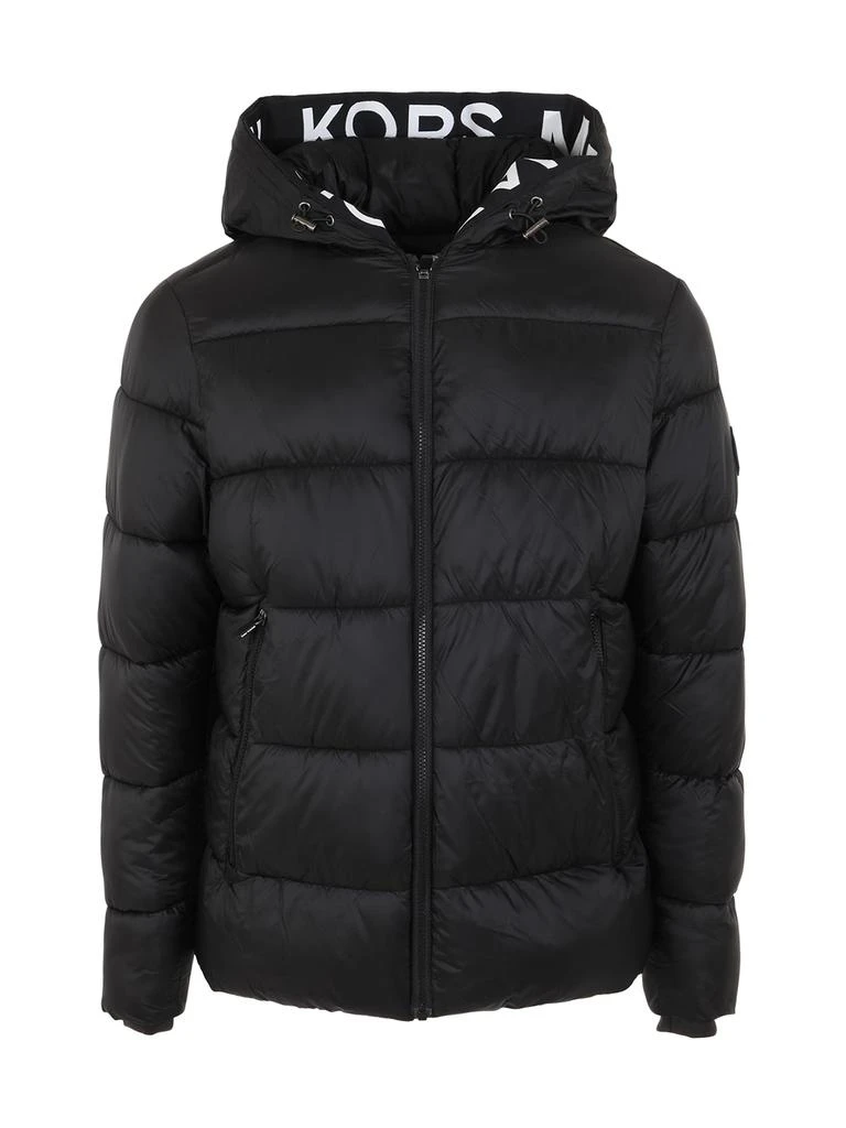 商品Michael Kors|Michael Kors Hooded Logo Tape Puffer Jacket,价格¥3869,第1张图片