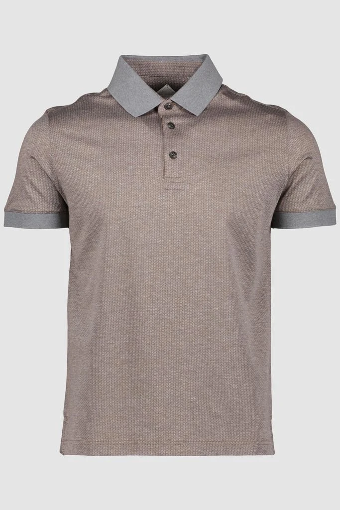 商品PAL ZILERI|Men's Pal Zileri Camel Polo Shirt,价格¥1915,第1张图片