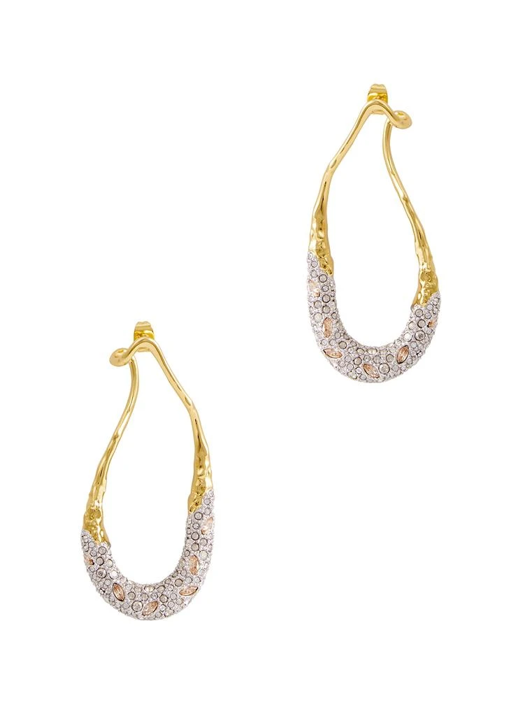 商品Alexis Bittar|Solanales embellished 14kt gold-plated drop earrings,价格¥2883,第1张图片