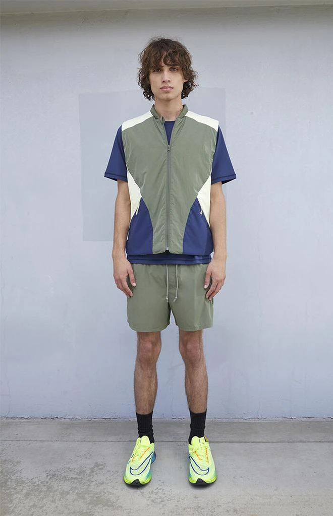 Nylon Color Block Vest 商品