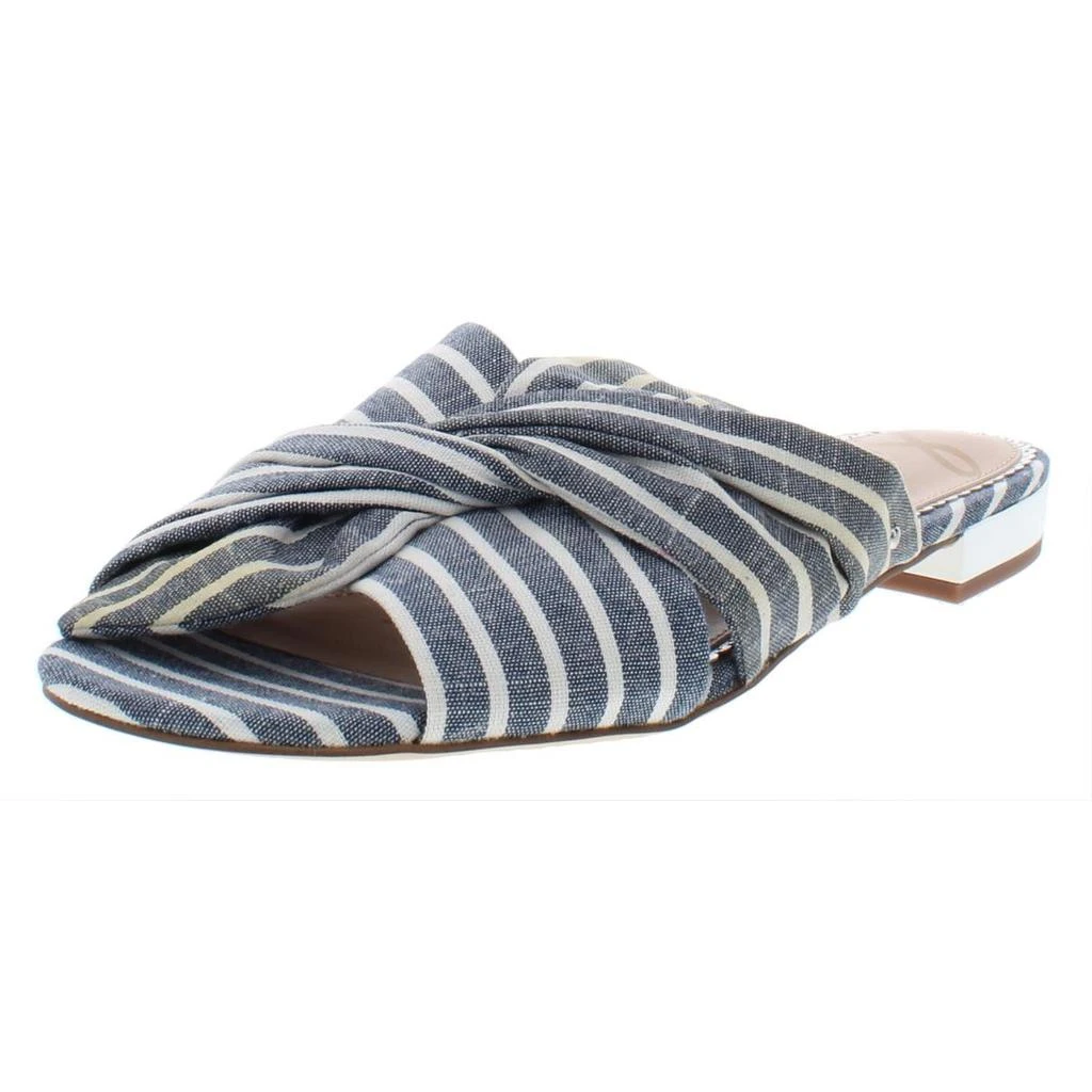 商品Sam Edelman|Sam Edelman Womens Darian Bow Slide Sandals,价格¥198,第1张图片