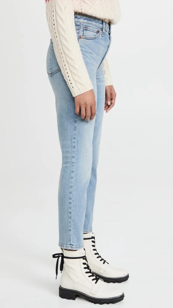 商品Rag & Bone|Rag & Bone Nina 高腰烟管九分牛仔裤,价格¥493,第4张图片详细描述