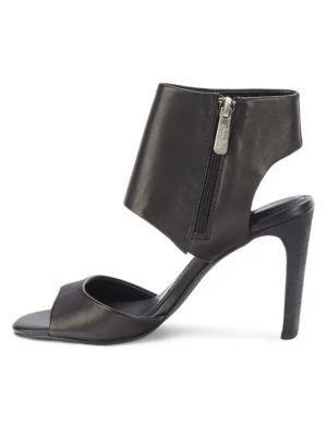 商品Charles David|Stacked Heel Sandals,价格¥320,第4张图片详细描述