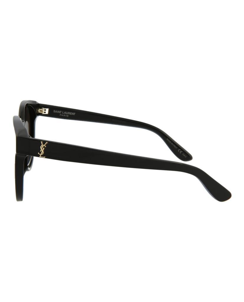 商品Yves Saint Laurent|女式 圆形醋酸纤维太阳镜 ,价格¥754,第5张图片详细描述