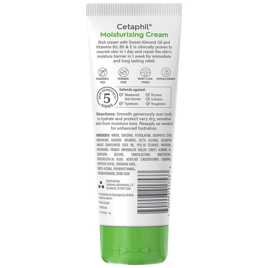 商品Cetaphil|Moisturizing Cream for Dry to Very Dry, Sensitive Skin,价格¥37,第2张图片详细描述