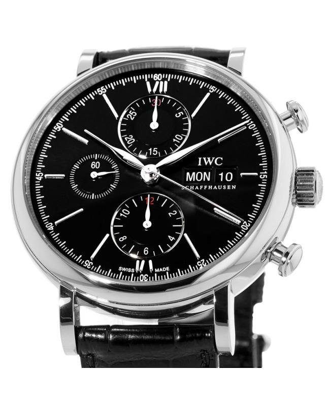 商品IWC Schaffhausen|IWC Portofino Chronograph Men's Watch IW391008,价格¥36577,第4张图片详细描述