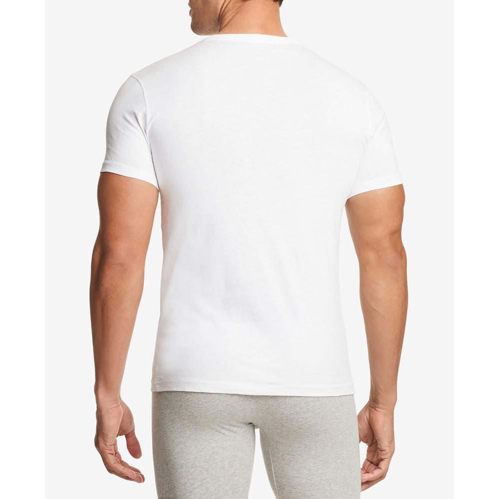 Men's Stretch V-Neck T-Shirts - 3pk.商品第2张图片规格展示