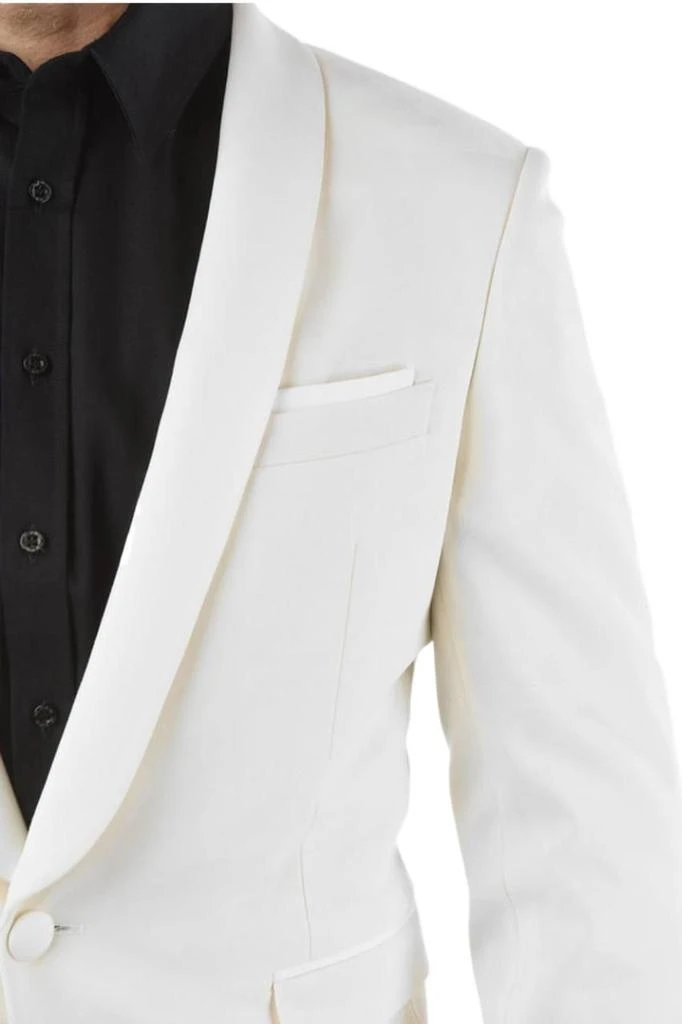 商品Neil Barrett|Neil Barrett Men&#39;s  White Other Materials Blazer,价格¥6672,第3张图片详细描述