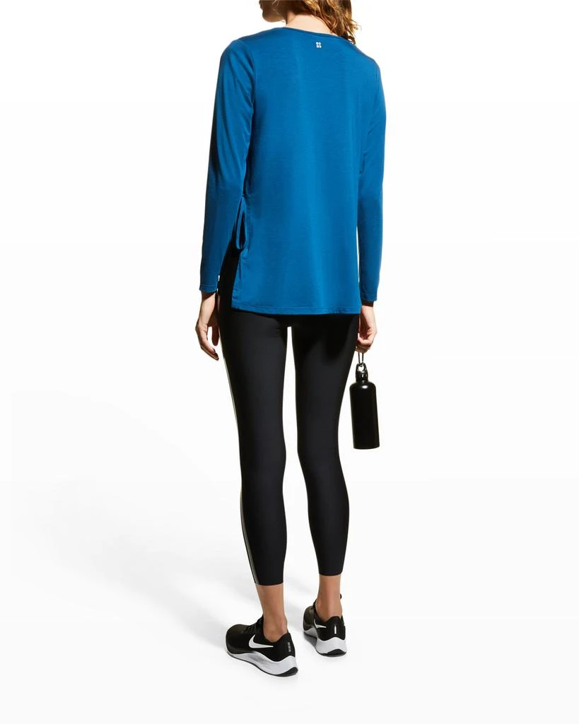 商品SWEATY BETTY|Tie-Side Yoga Long-Sleeve Top,价格¥266,第4张图片详细描述