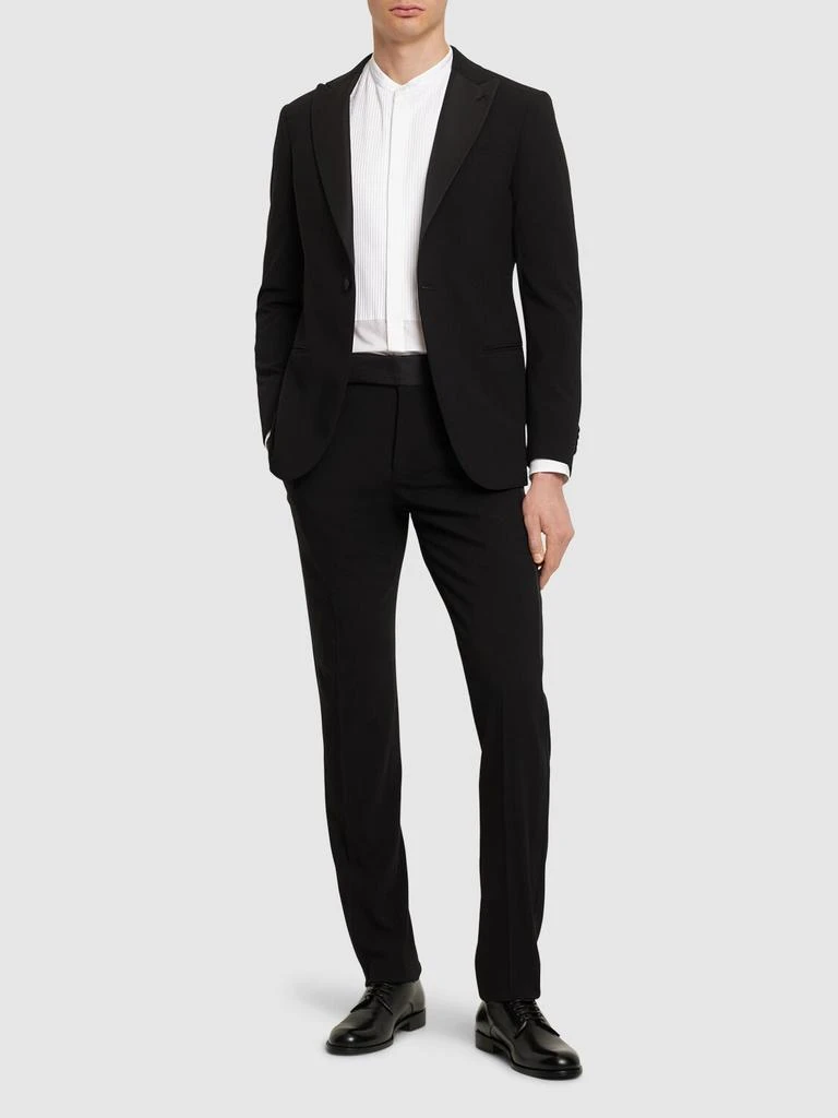 商品Giorgio Armani|Wool Crepe Single Breast Suit,价格¥12356,第1张图片详细描述