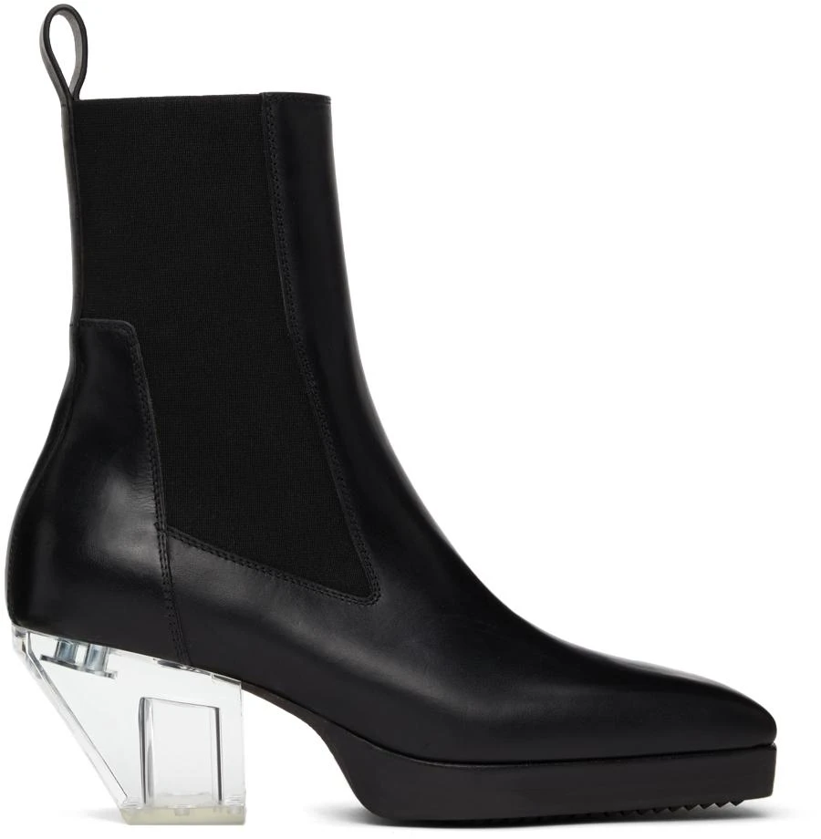 商品Rick Owens|Heeled Silver Boots,价格¥7952,第1张图片