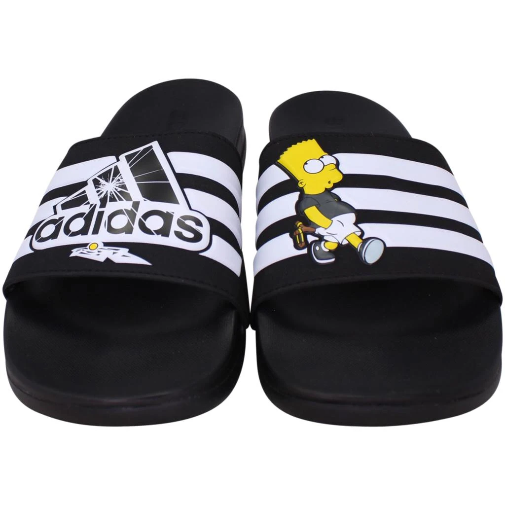 商品Adidas|Adidas Adilette Comfort Core Black/Cloud White/Core Black  GV7349 Men's,价格¥138,第3张图片详细描述