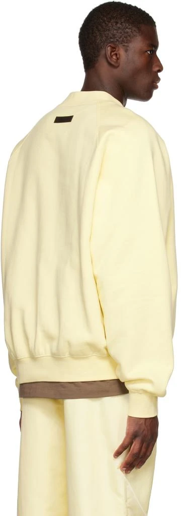 商品Essentials|Yellow Crewneck Sweatshirt,价格¥639,第3张图片详细描述