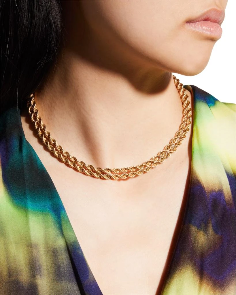 商品NM Estate|Yellow Gold Twist Chain Necklace, 33"L,价格¥53272,第2张图片详细描述