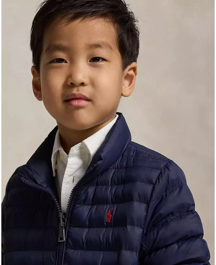 商品Ralph Lauren|Toddler and Little Boys P-Layer 2 Packable Quilted Jacket,价格¥695,第3张图片详细描述