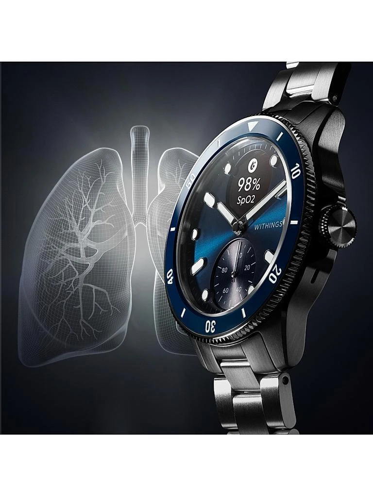 商品Withings|Scanwatch Nova Premium Heart Health Hybrid Smartwatch - 42MM,价格¥4438,第5张图片详细描述