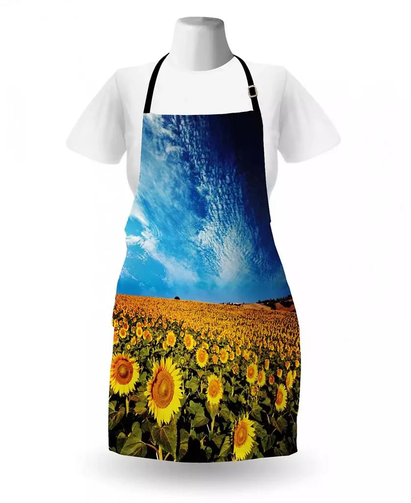 商品Ambesonne|Sunflower Apron,价格¥215,第2张图片详细描述