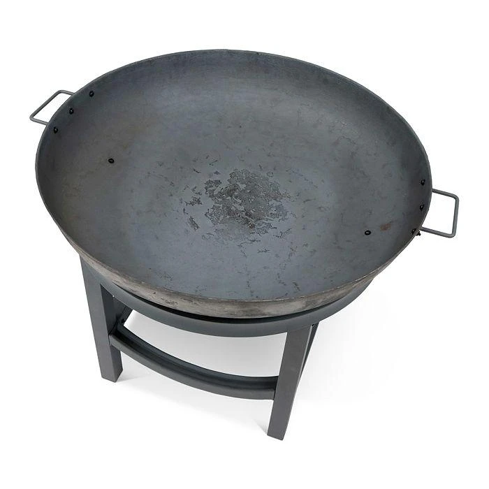 Cast Iron Fire Pit with Log Rack 商品