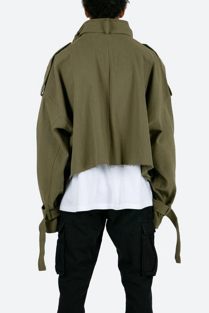 商品MNML|Cropped M65 Jacket - Olive,价格¥287,第4张图片详细描述