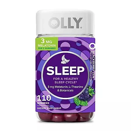 商品OLLY|Olly 助眠 天然褪黑素软糖 (110 ct.) ,价格¥136,第1张图片