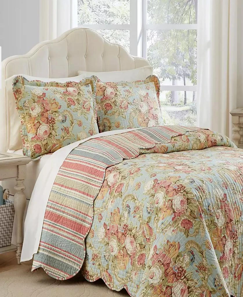 商品Waverly|Spring Bling Bedspread Set of 3,价格¥1161,第3张图片详细描述