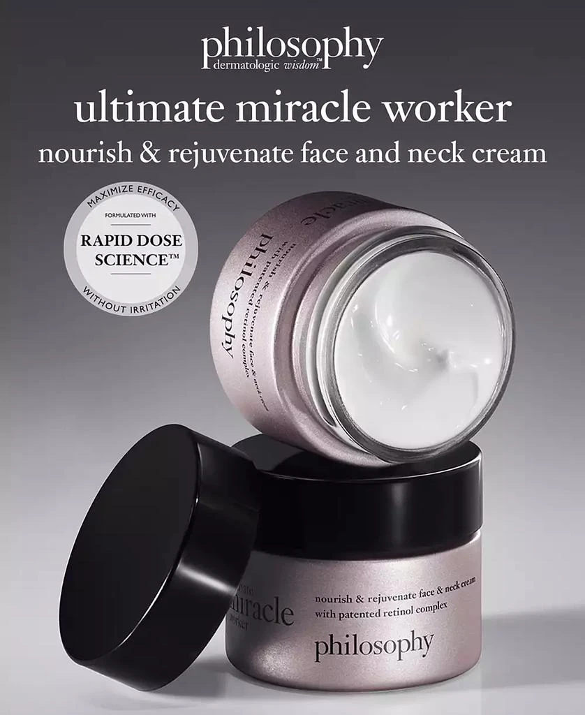 商品philosophy|Ultimate Miracle Worker Nourish & Rejuvenate Face & Neck Cream,价格¥659,第2张图片详细描述