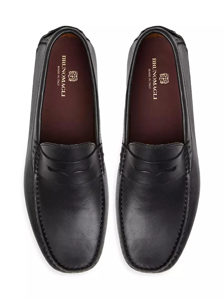 商品Bruno Magli|Xane Leather Loafers,价格¥1688,第4张图片详细描述