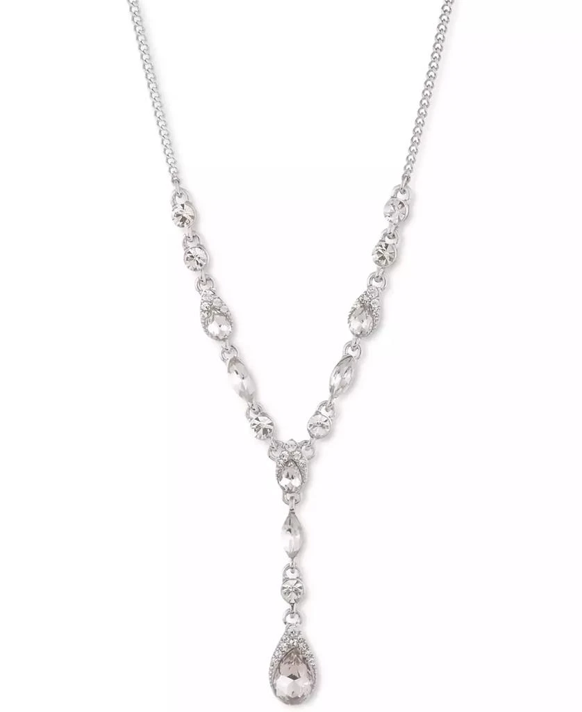 商品Givenchy|Pear-Shape Crystal Lariat Necklace, 16" + 3" extender,价格¥329,第1张图片