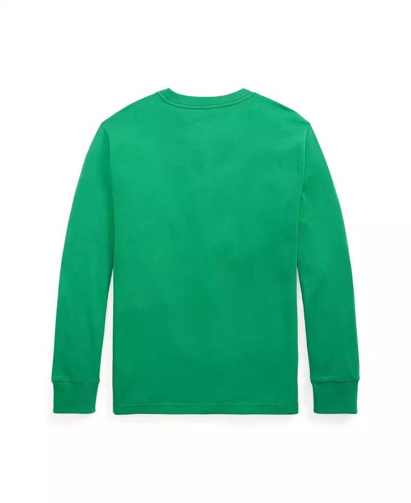 商品Ralph Lauren|Big Boys Cotton Jersey Long-Sleeve T-shirts,价格¥165,第3张图片详细描述