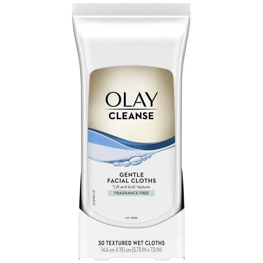 商品Olay|Gentle Facial Cloths, Fragrance Free Fragrance-Free,价格¥46,第1张图片