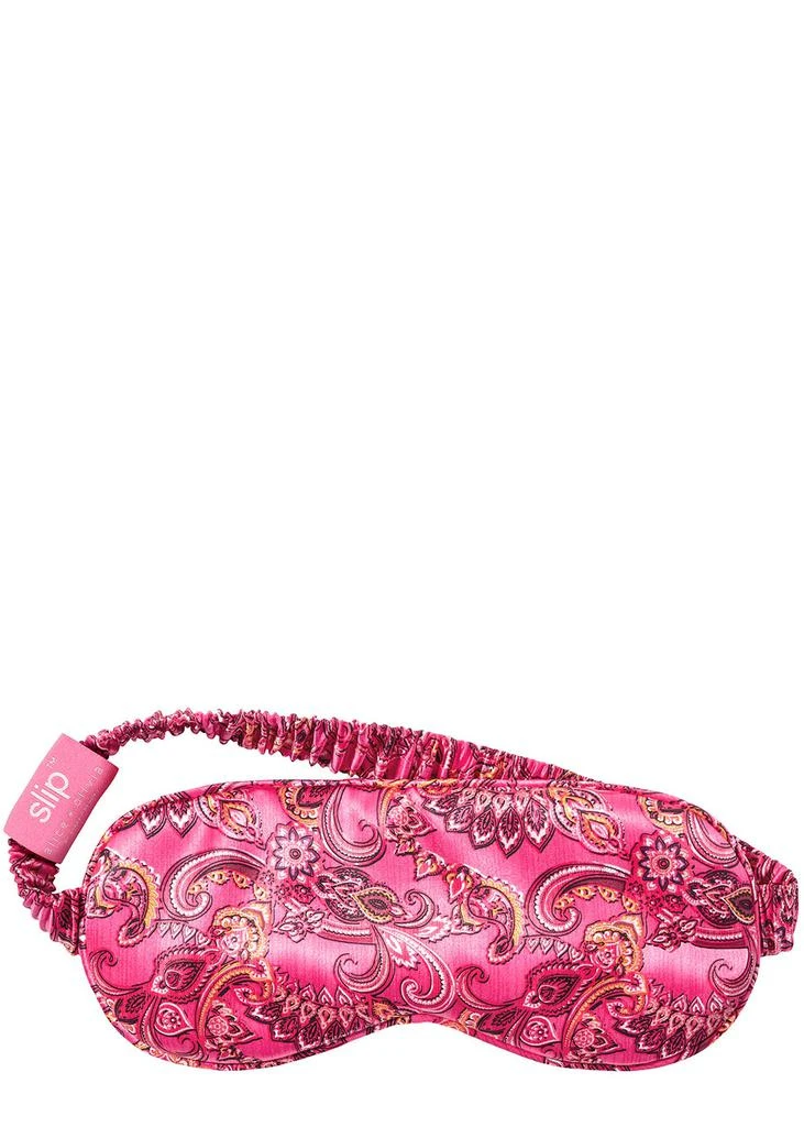 商品Slip|X Alice + Olivia Pure Silk Sleep Mask - Spring Paisley,价格¥452,第1张图片