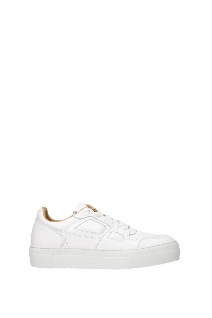 商品AMI|Sneakers Leather White,价格¥1050,第1张图片