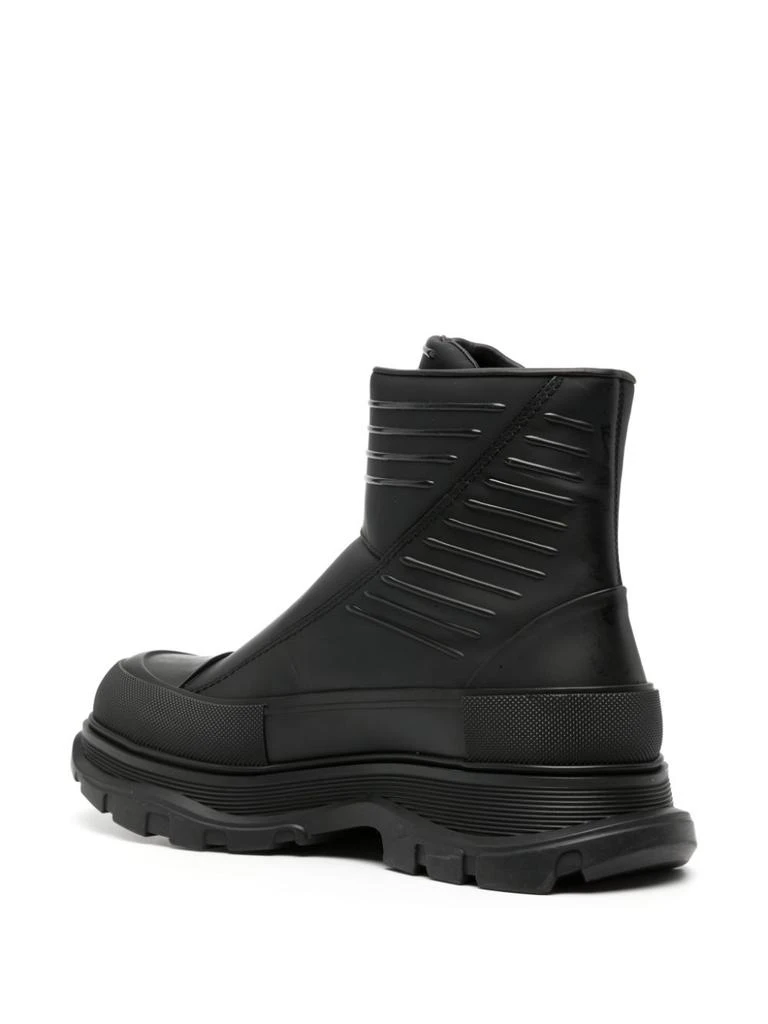 商品Alexander McQueen|ALEXANDER MCQUEEN - Leather Boot,价格¥9167,第3张图片详细描述