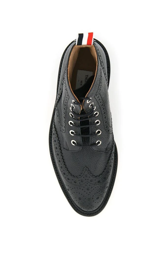 商品Thom Browne|Thom browne classic wingtip lace-up boots,价格¥4948,第2张图片详细描述