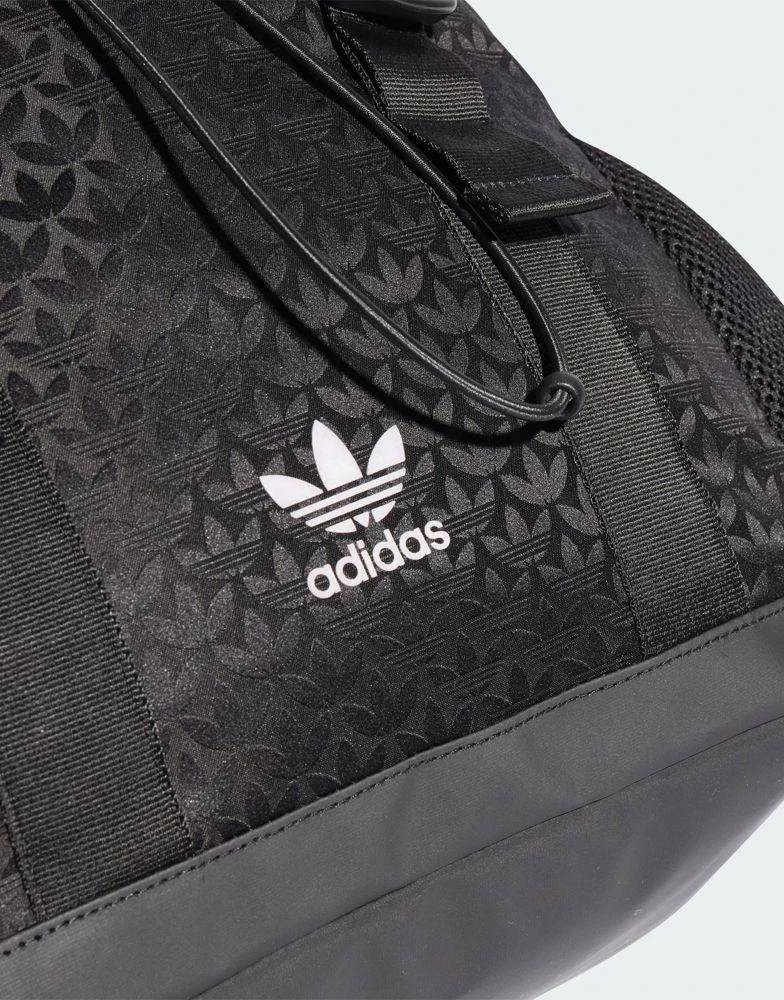 商品Adidas|adidas Trefoil Monogram Jacquard Backpack in black,价格¥488,第2张图片详细描述