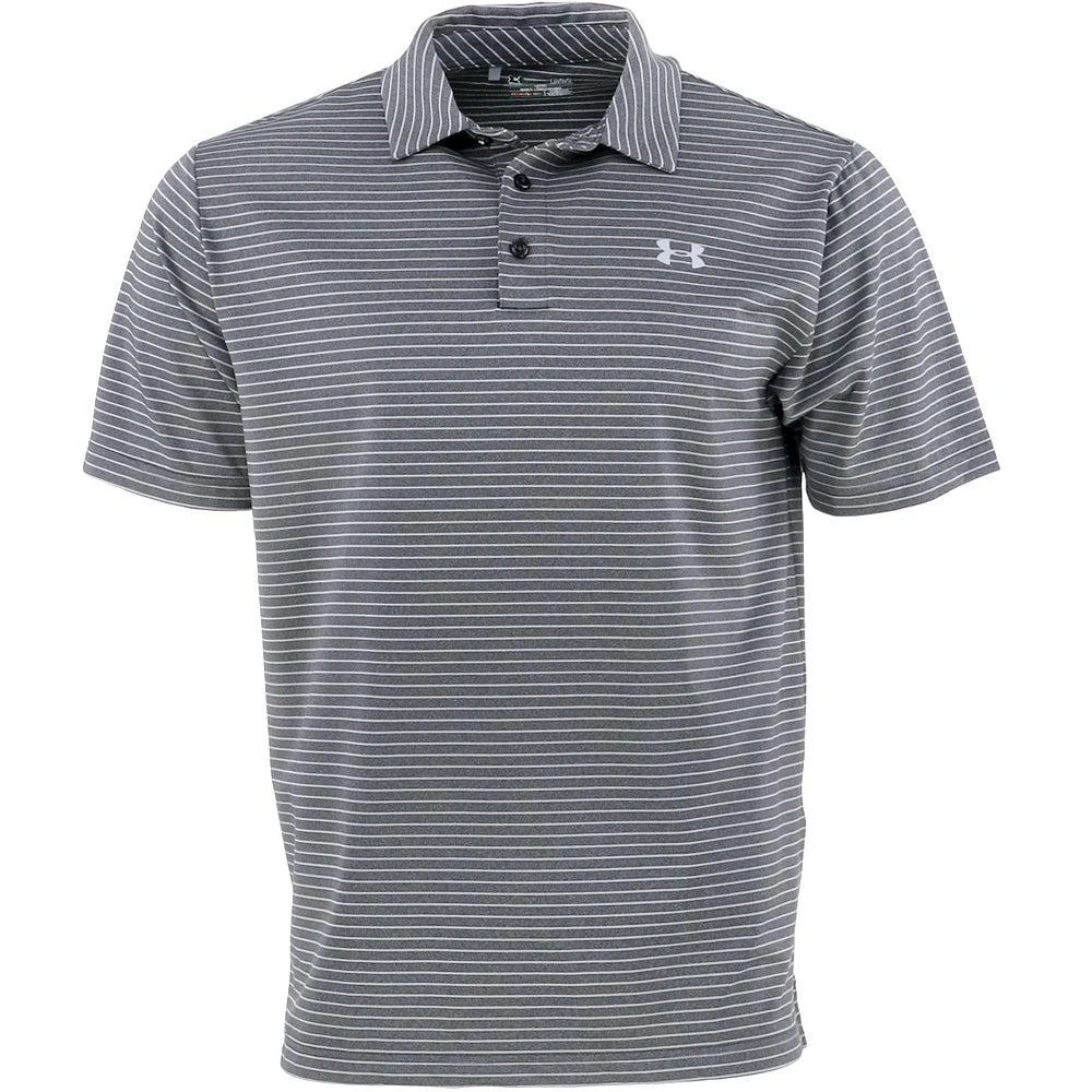 商品Under Armour|M18 Playoff Striped Short Sleeve Polo Shirt,价格¥227,第1张图片详细描述