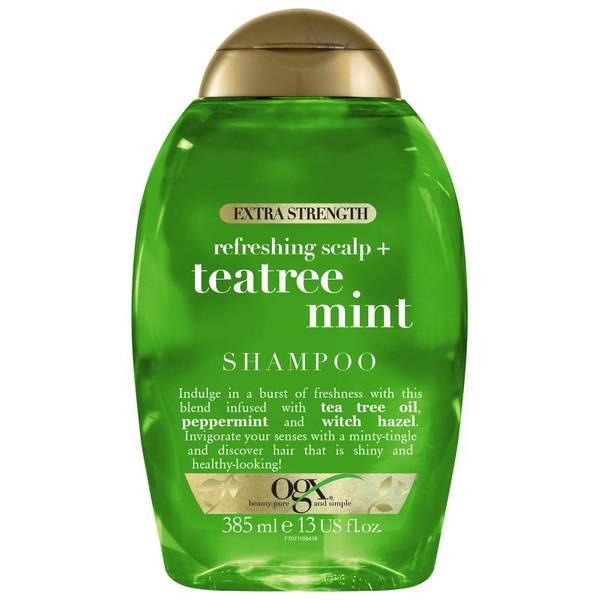商品OGX|OGX Refreshing Scalp+ Teatree Mint Extra Strength Shampoo 385ml,价格¥83,第1张图片