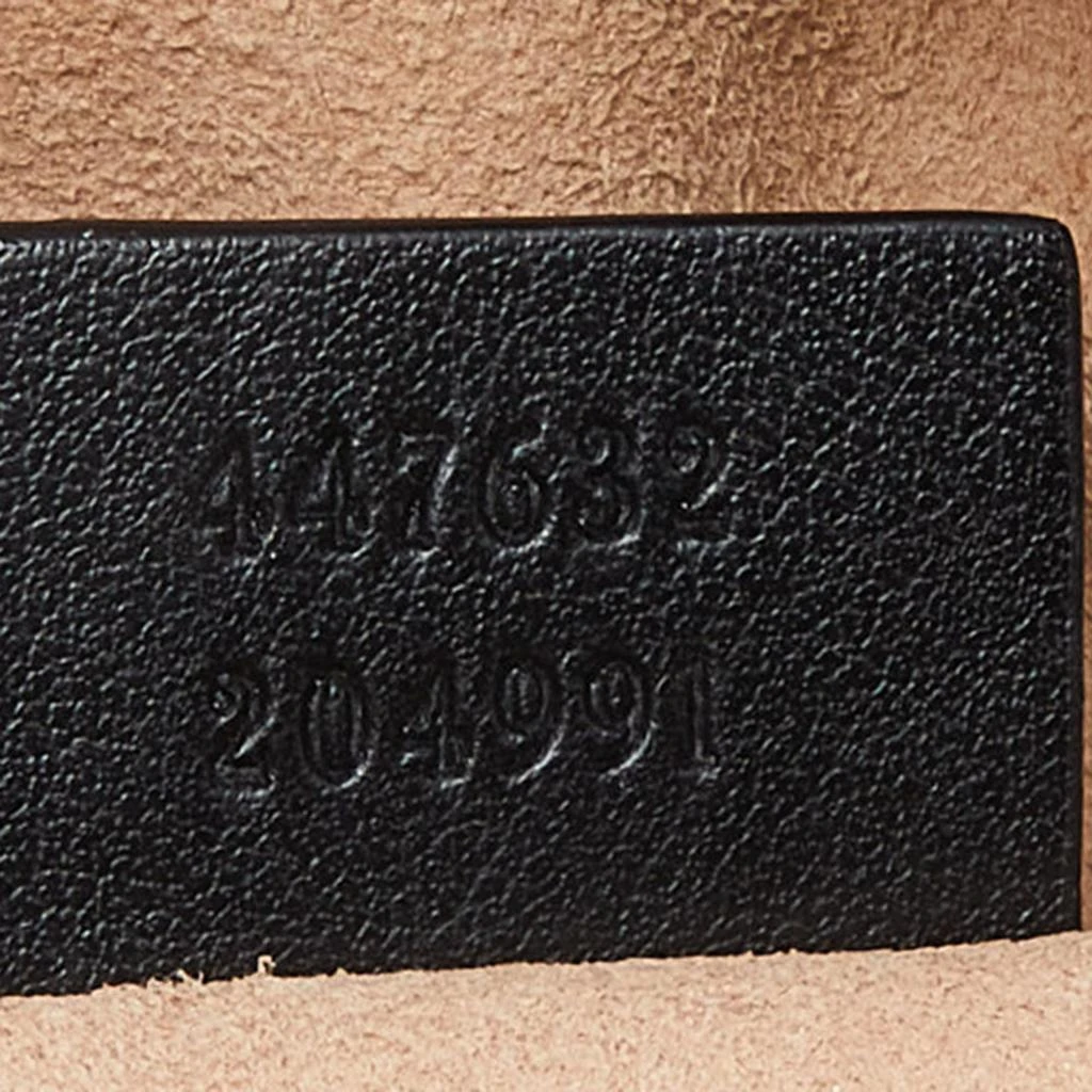 Gucci Black Matelassé Leather Small GG Marmont Camera Bag 商品