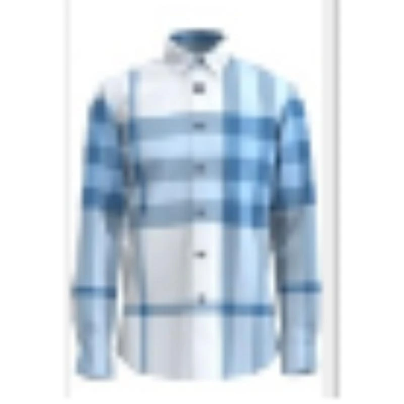 商品Burberry|BURBERRY 男士格纹衬衫 8050330,价格¥2354,第1张图片