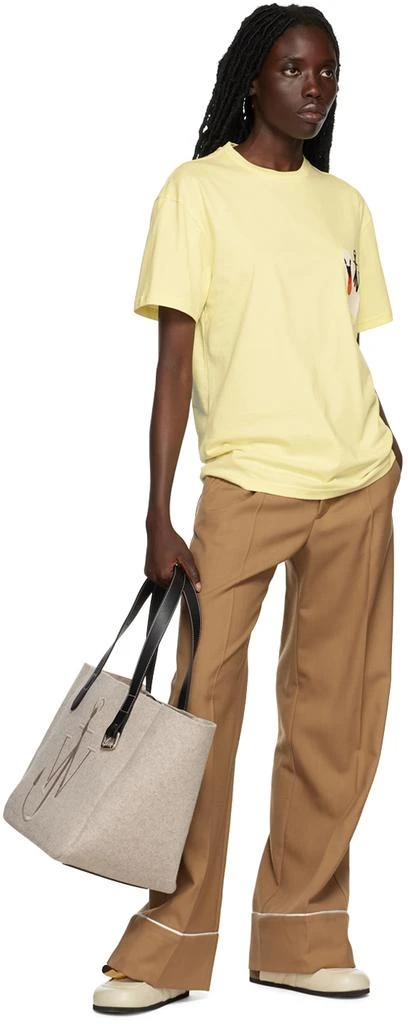 商品JW Anderson|Off-White Belt Tote,价格¥2491,第4张图片详细描述