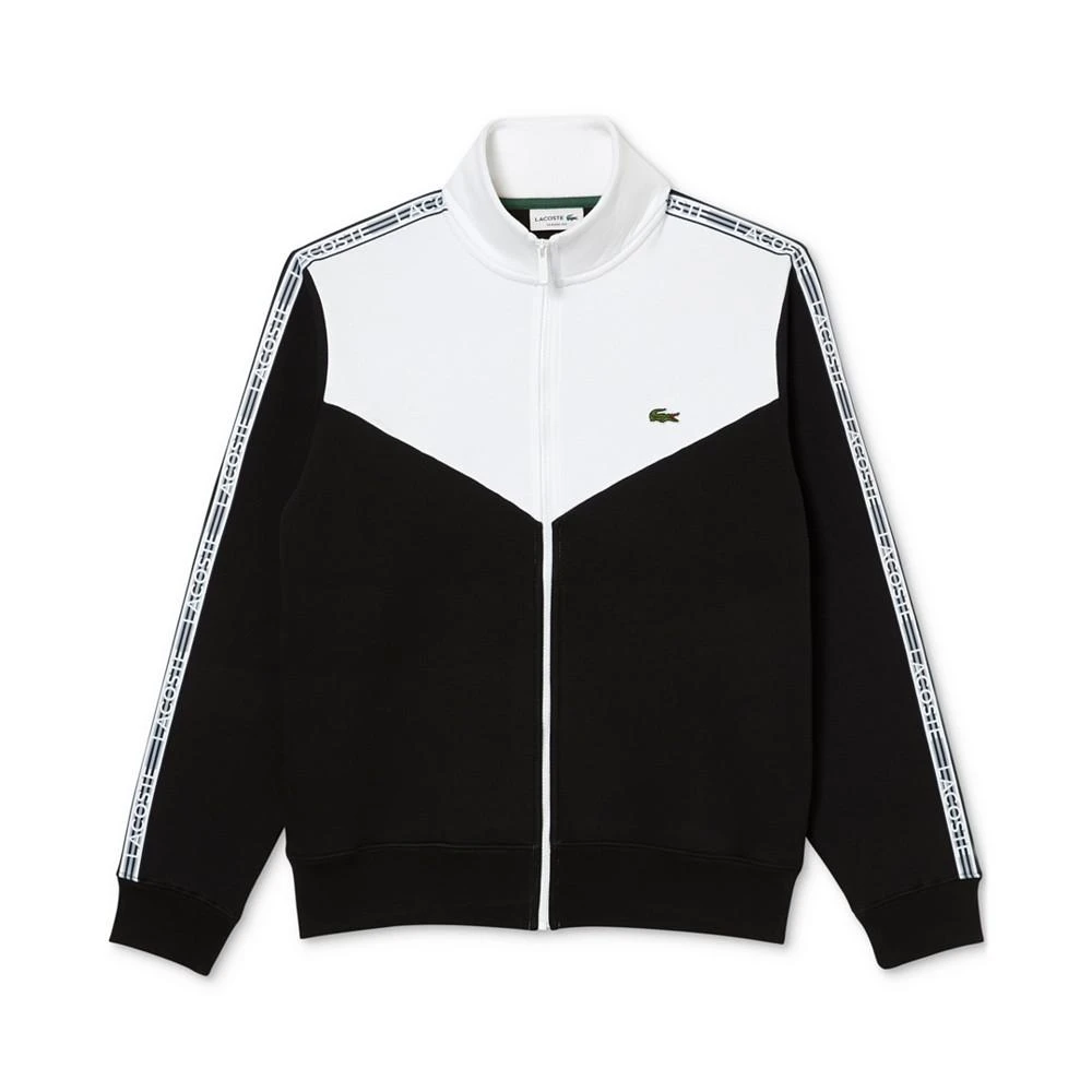 商品Lacoste|Men's Classic Fit Colorblocked Zip-Front Sweatshirt,价格¥1318,第1张图片