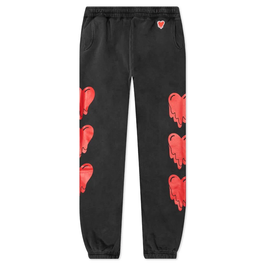 商品Emotionally Unavailable|Emotionally Unavailable Heart Sweatpant - Charcoal,价格¥1064,第1张图片