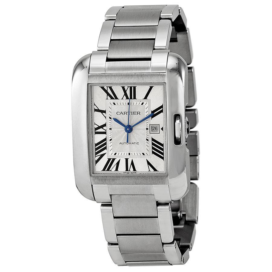 商品[二手商品] Cartier|Cartier Tank Anglaise Mens Automatic Watch W5310009,价格¥28912,第1张图片