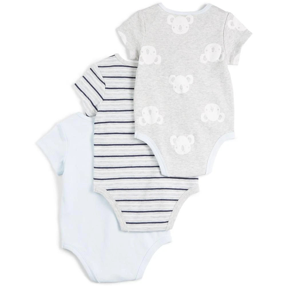 商品First Impressions|Baby Boys Koala Bodysuit, Pack of 3, Created for Macy's,价格¥90,第2张图片详细描述