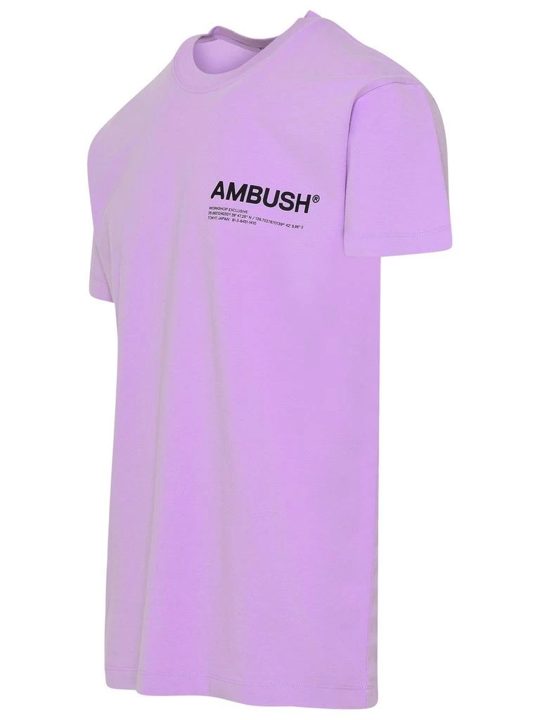 商品Ambush|Ambush Logo Printed Crewneck T-Shirt,价格¥1220,第3张图片详细描述