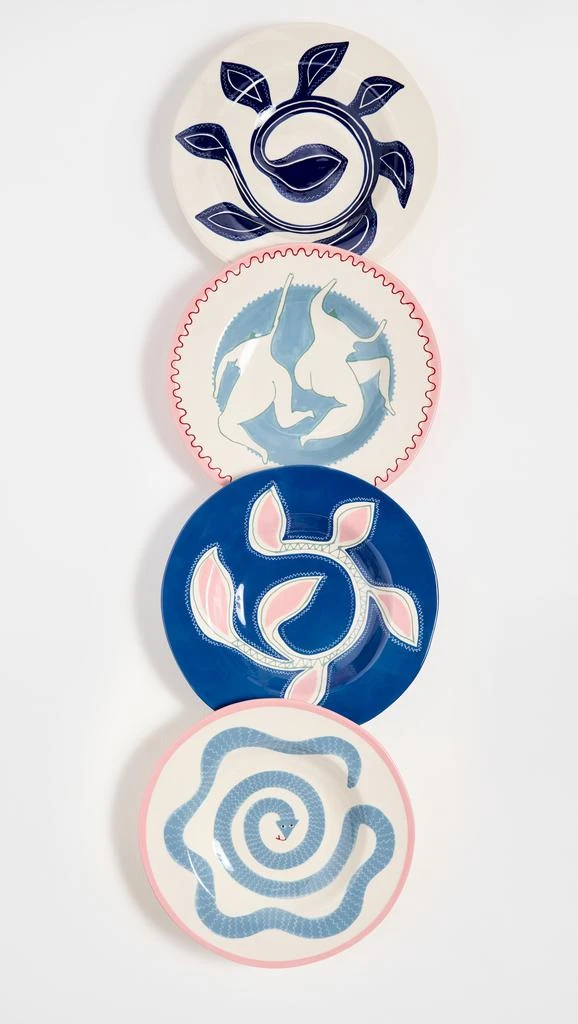 商品Laetitia Rouget|Laetitia Rouget Dancing Queen 晚餐盘套装,价格¥3278,第3张图片详细描述