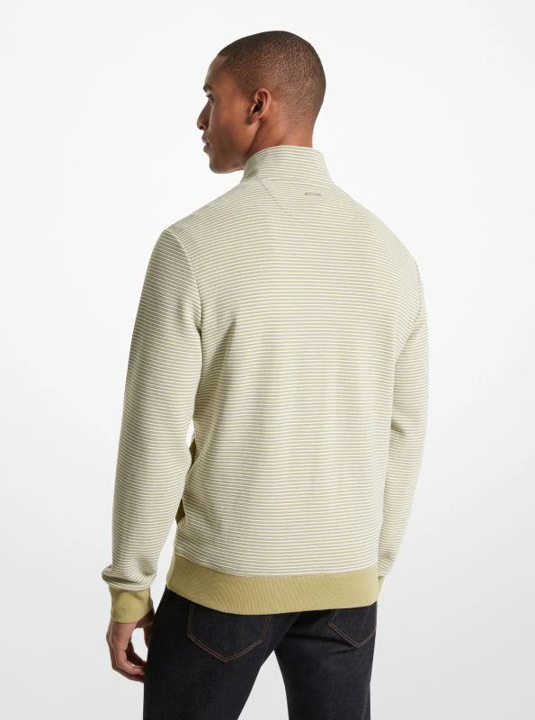 商品Michael Kors|Cotton Blend Half-Zip Sweater,价格¥518,第2张图片详细描述