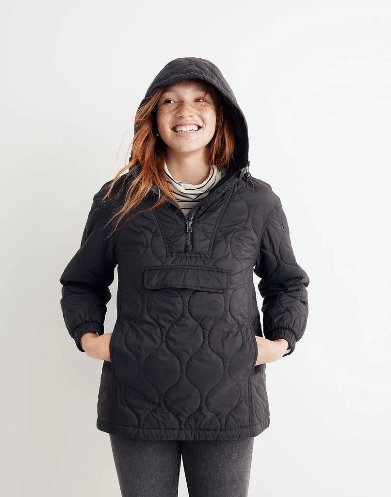 商品Madewell|Quilted Packable Popover Puffer Jacket,价格¥995,第1张图片